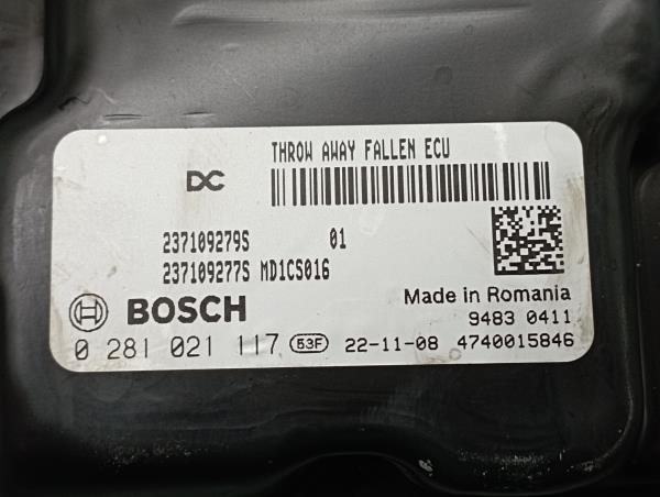 Calculateur /  Unité de contrôle moteur RENAULT Clio V (BF_) Imagem-3
