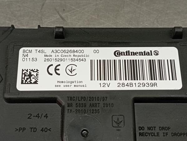 Modulo / Centralina comfort RENAULT Kangoo III Express Imagem-2