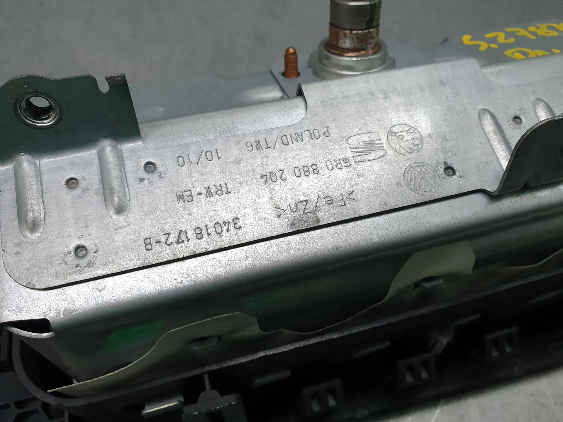 Airbag passageiro VOLKSWAGEN Polo (6R, 6C) Imagem-4