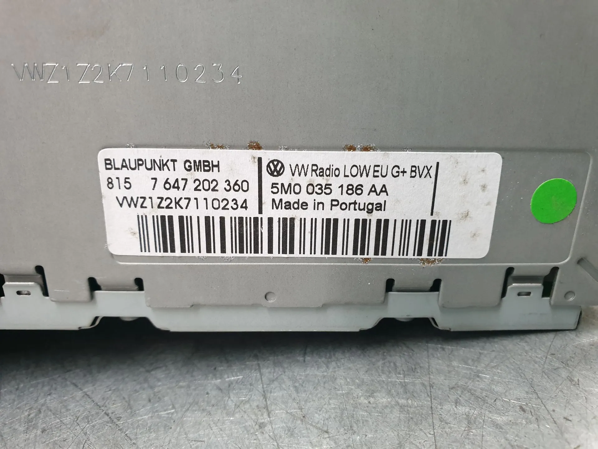 Car radio VOLKSWAGEN Polo (6R, 6C) Imagem-6