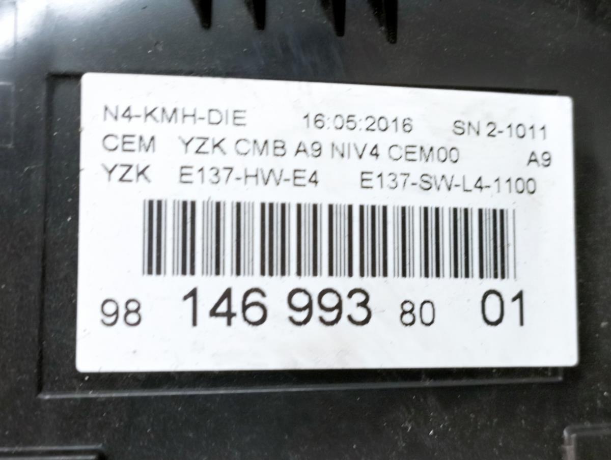 Quadrante / painel de instrumentos PEUGEOT 2008 I (CU_) Imagem-5