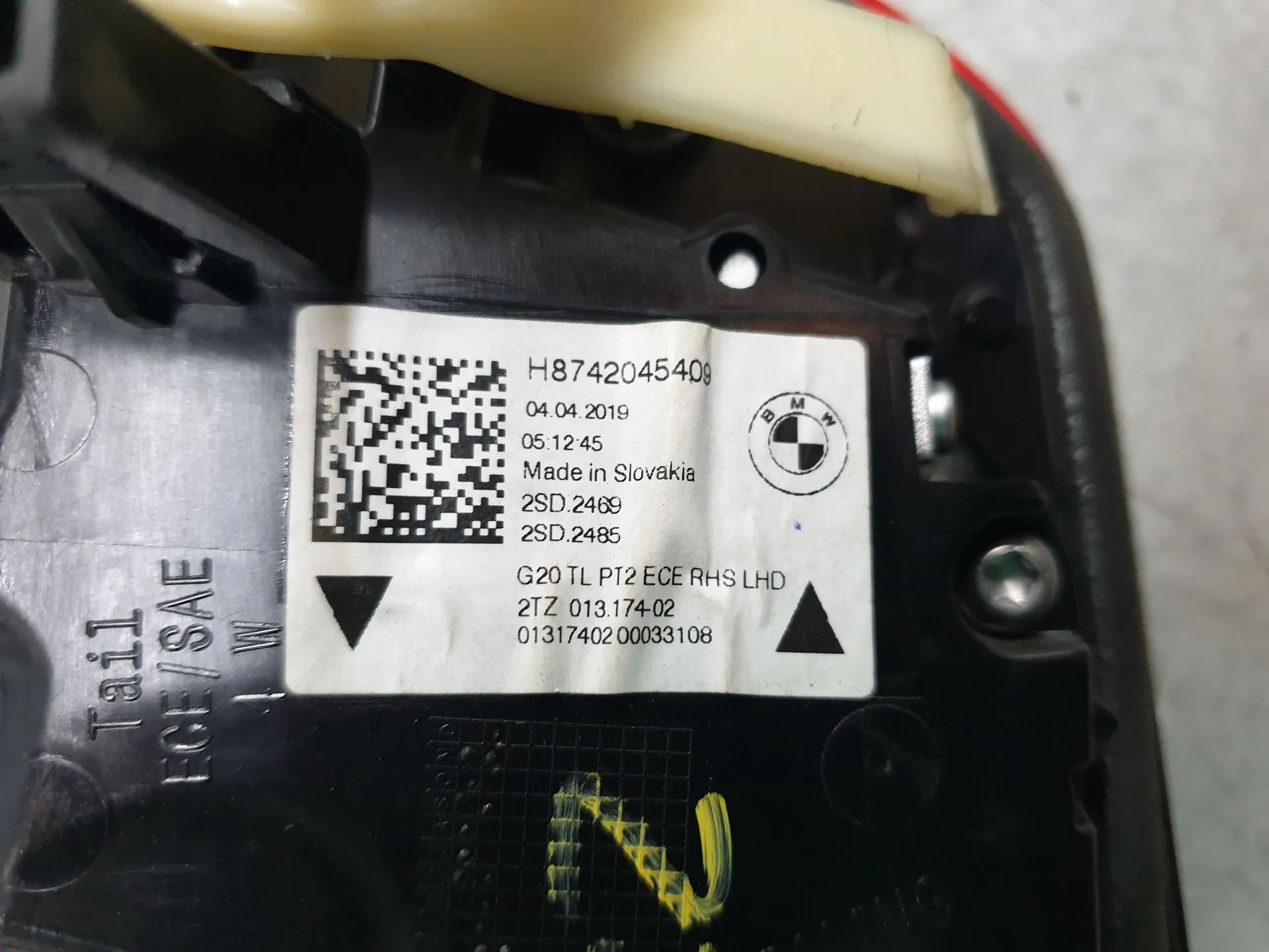 Fanale Destro Baule BMW 3 (G20, G80) Imagem-4