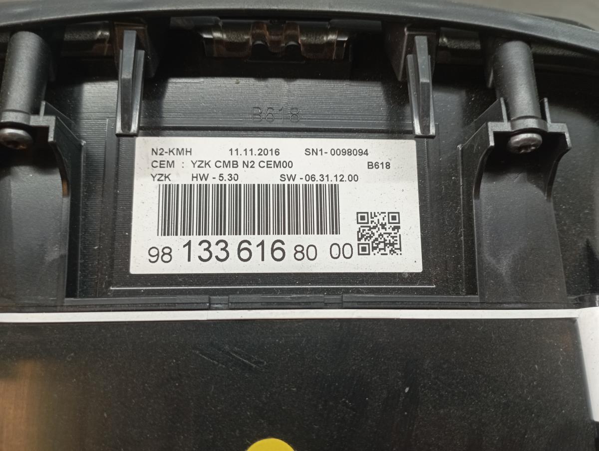 Quadrante / painel de instrumentos CITROËN C3 III (SX) Imagem-3