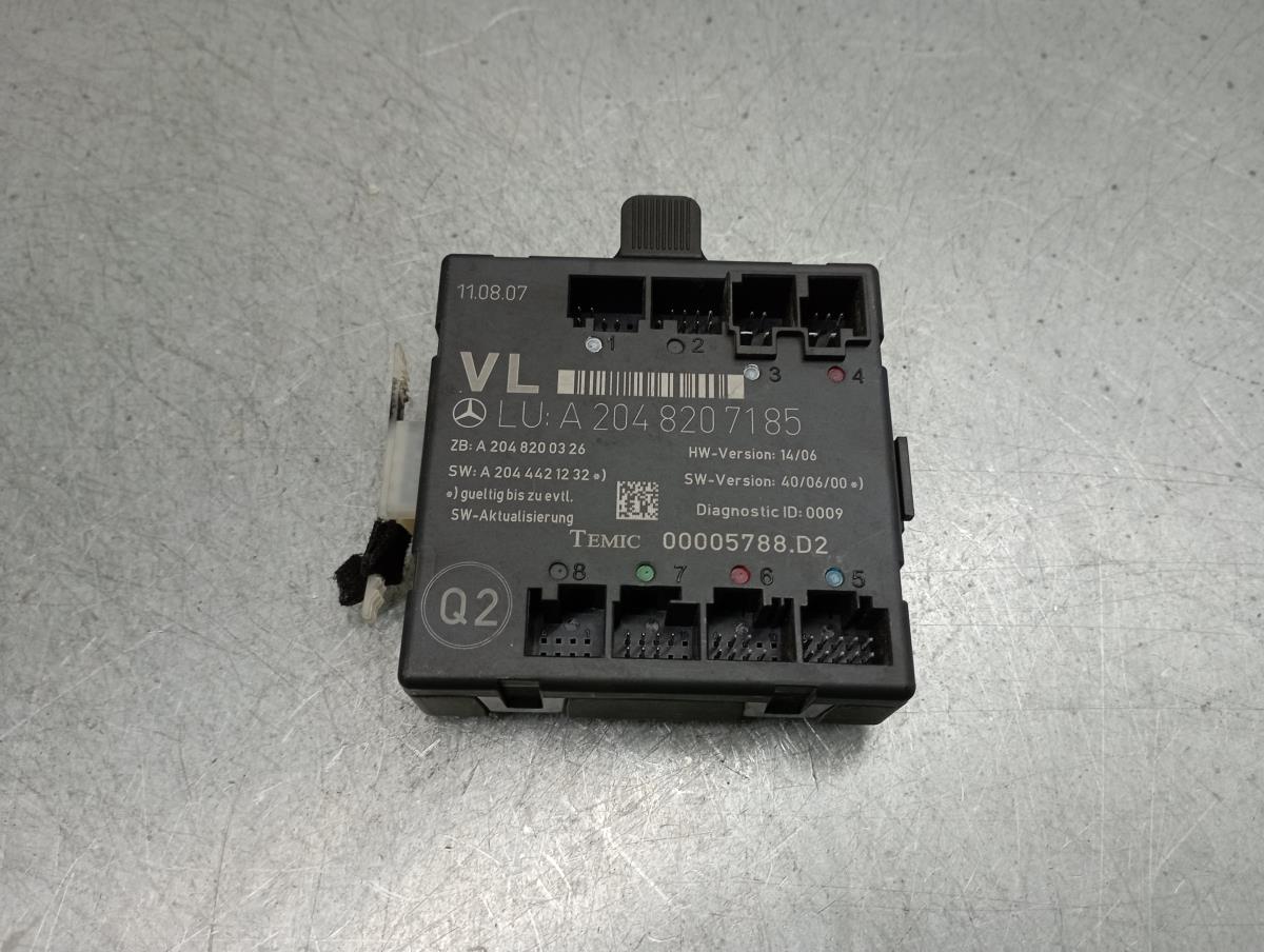 Left front Door Unit Module MERCEDES-BENZ Classe C (W204) Imagem-1