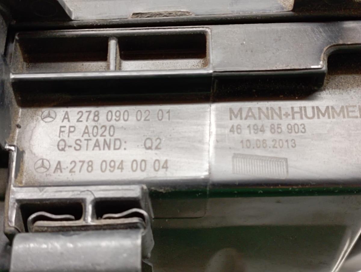 Air filter box MERCEDES-BENZ Classe E (W212) Imagem-4