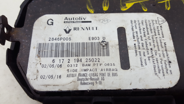 Airbag Guache RENAULT Espace IV (JK0/1_) Imagem-2