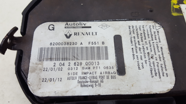 Airbag Guache RENAULT Espace IV (JK0/1_) Imagem-2