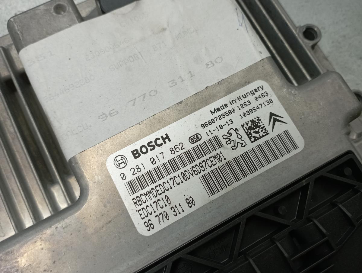 Centralina motor / ECU CITROËN C4 II (B7) Imagem-3