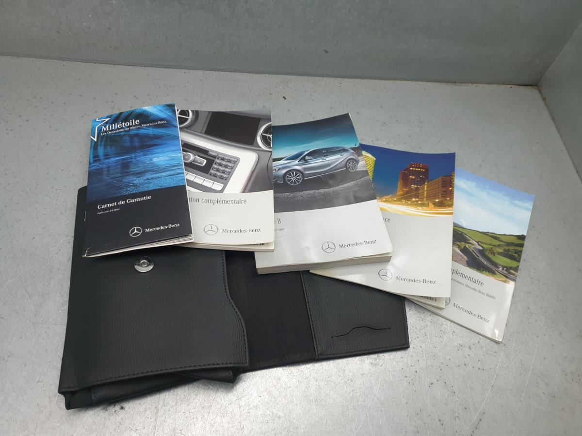 Borsa con manuale dell’utente del veicolo MERCEDES-BENZ Classe B (W246, W242) Imagem-1