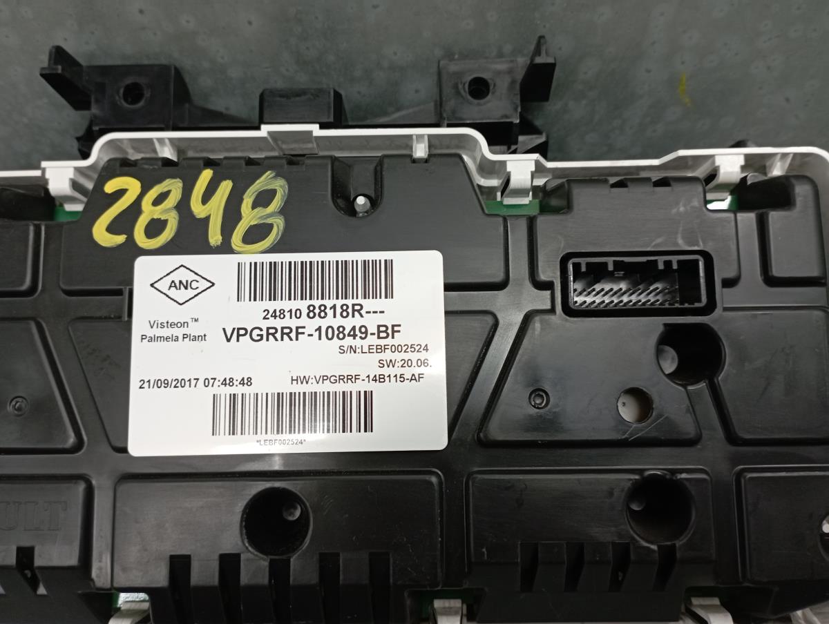 Quadrante / painel de instrumentos RENAULT Clio IV Société Imagem-2