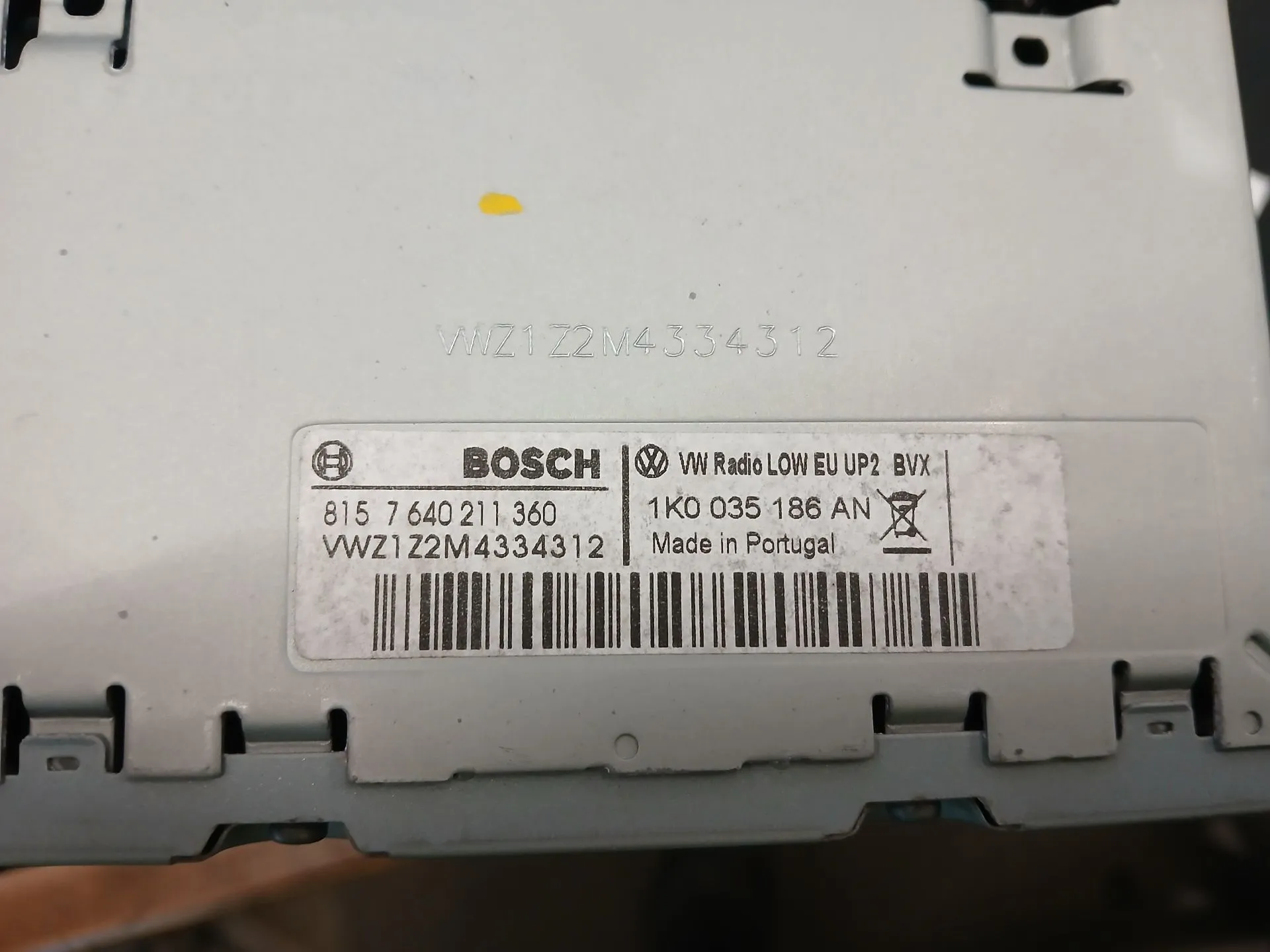 Car radio VOLKSWAGEN Golf VI (5K1) Imagem-10
