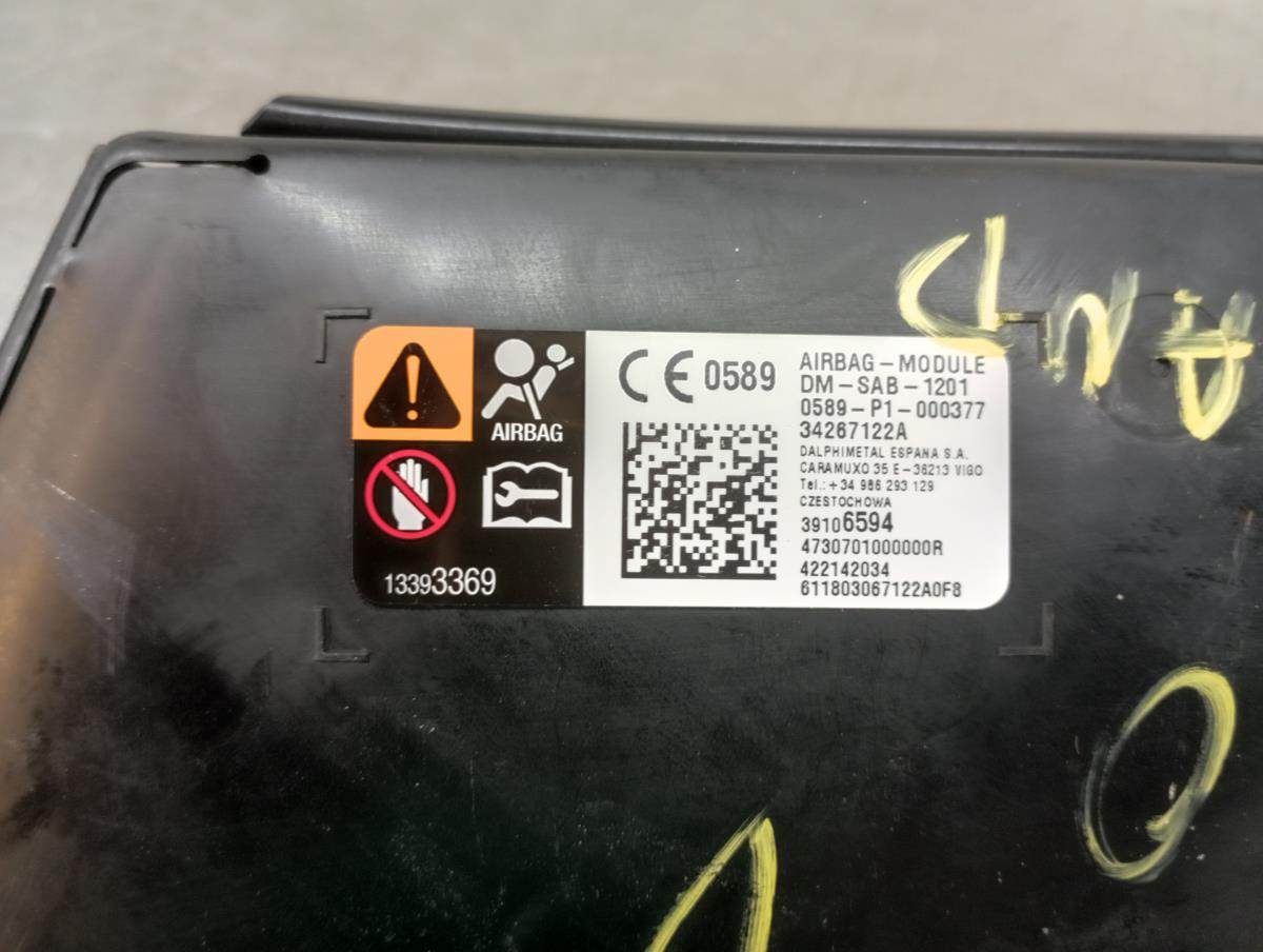 Airbag Derecho OPEL Crossland X (75) Imagem-2