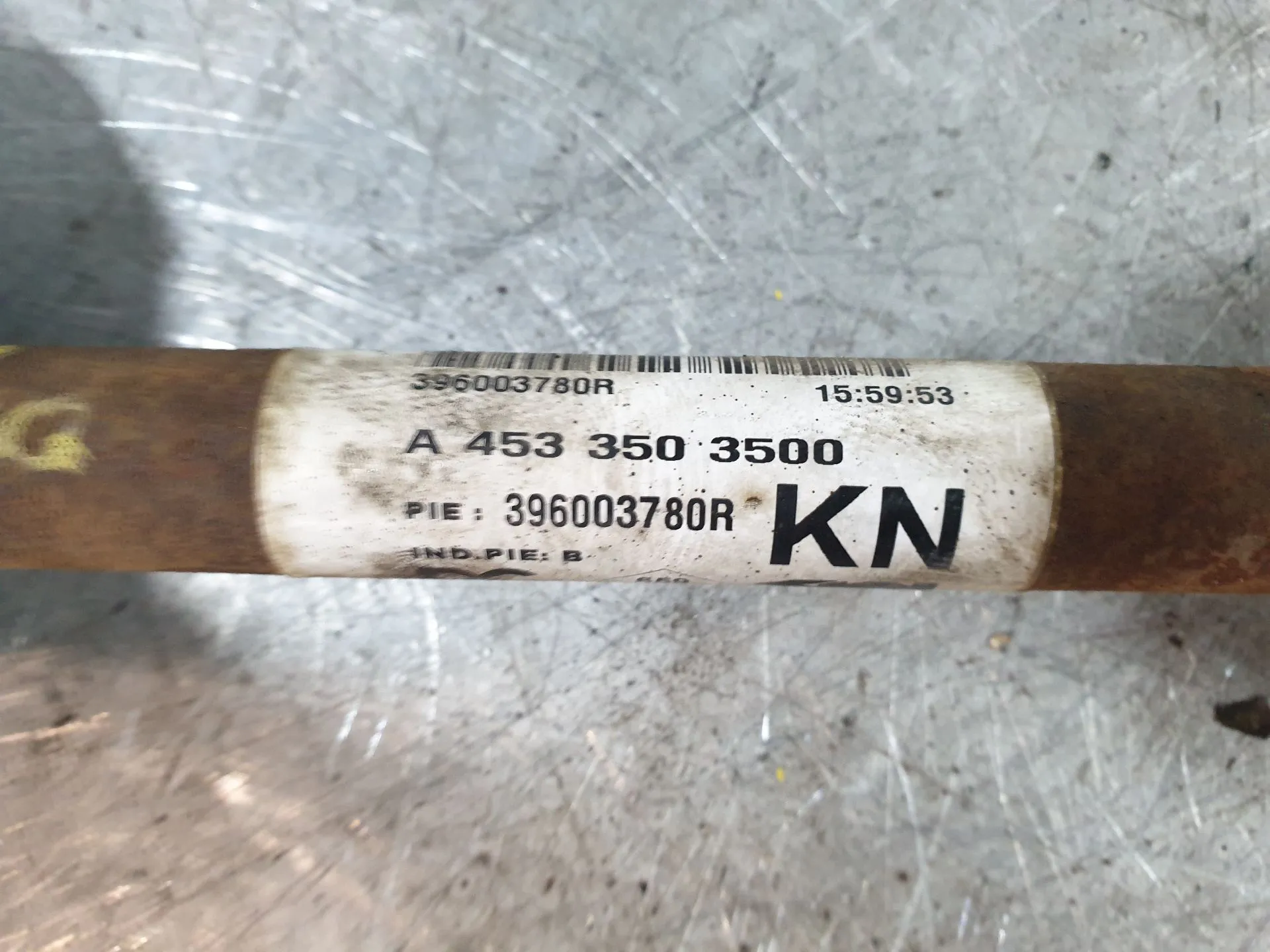 Transmission arrière gauche RENAULT Twingo III (BCM_) Imagem-3