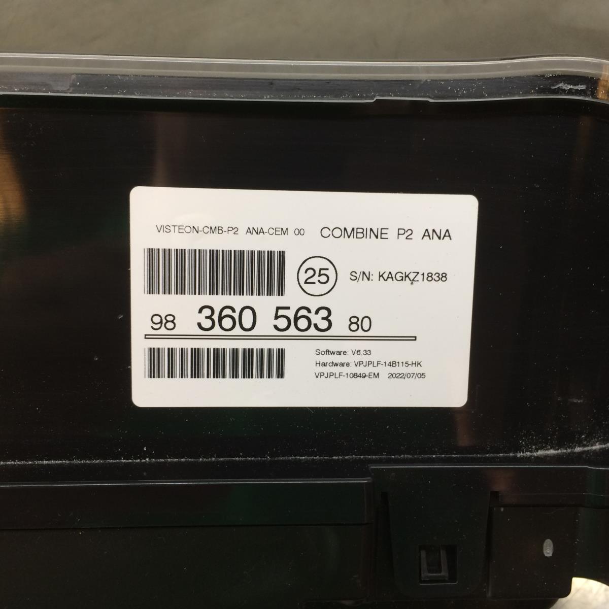 Quadrante / painel de instrumentos PEUGEOT 208 II Imagem-2