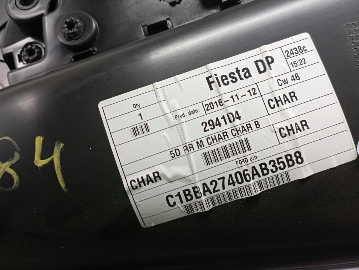 Forra porta / quartela trás direita FORD Fiesta VI (CB1, CCN) Imagem-1