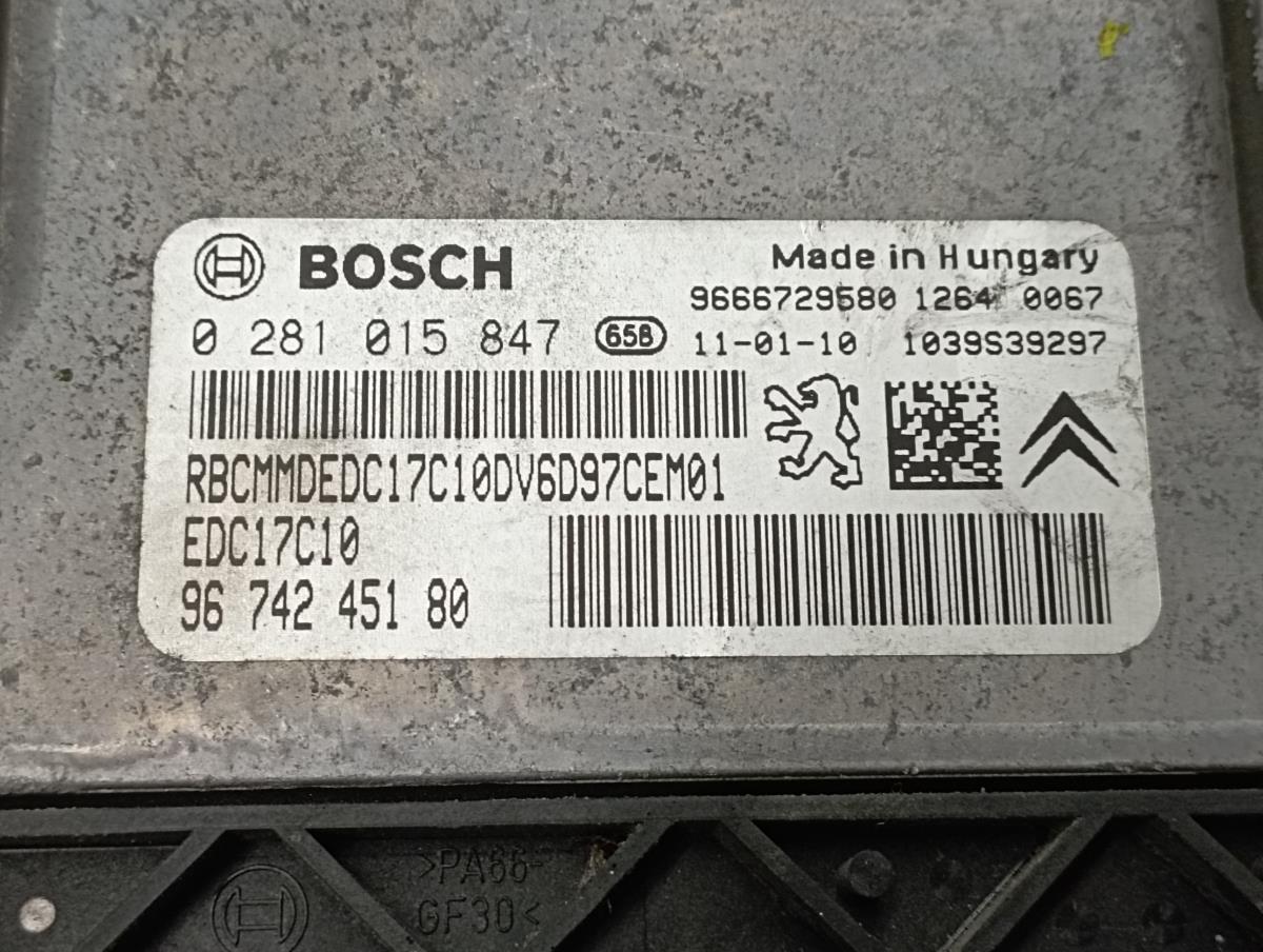 Centralina motor / ECU CITROËN DS3 Imagem-3