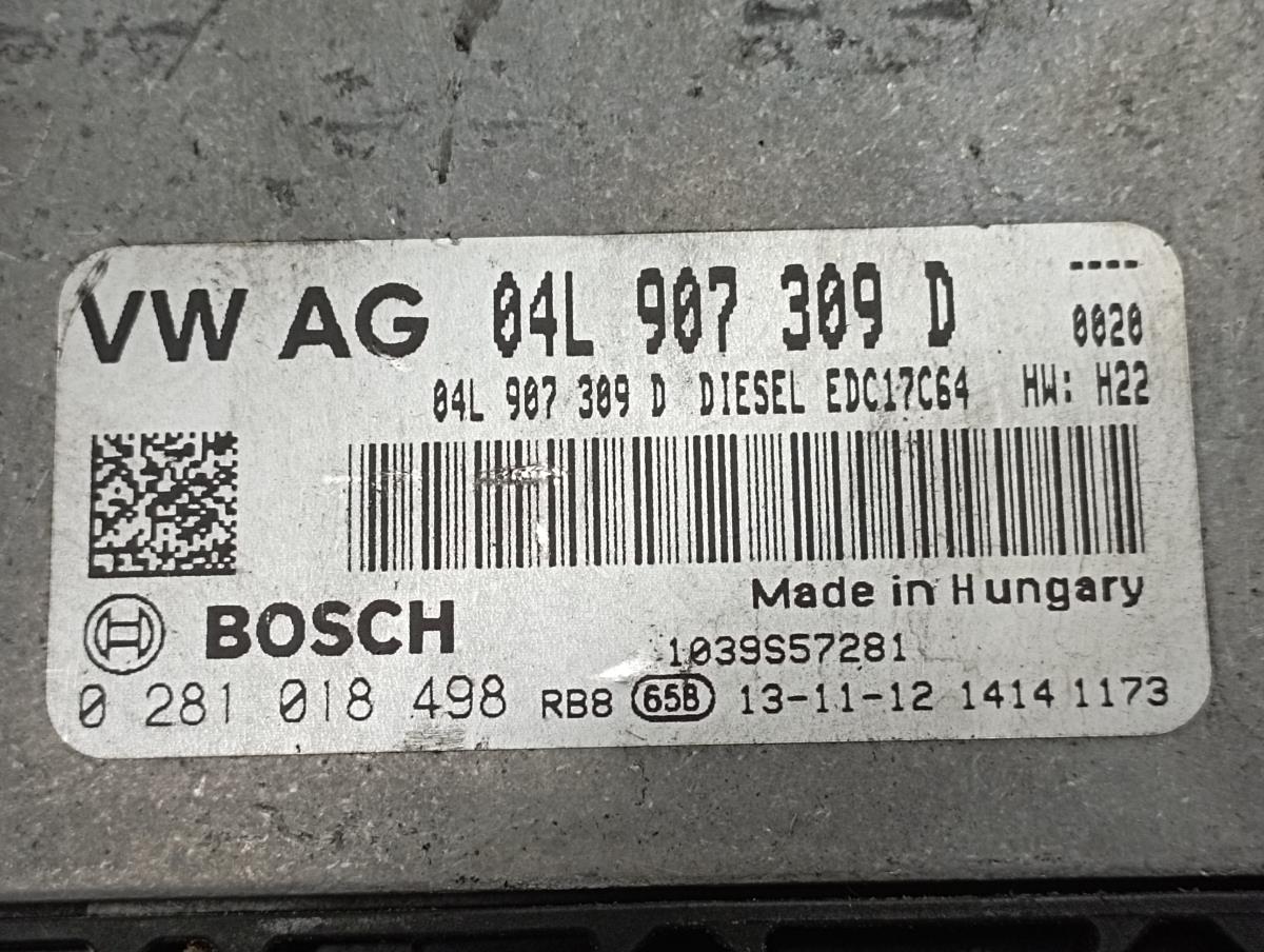 Centralina motor / ECU VOLKSWAGEN Golf VII (5G1, BQ1, BE1, BE2) Imagem-3