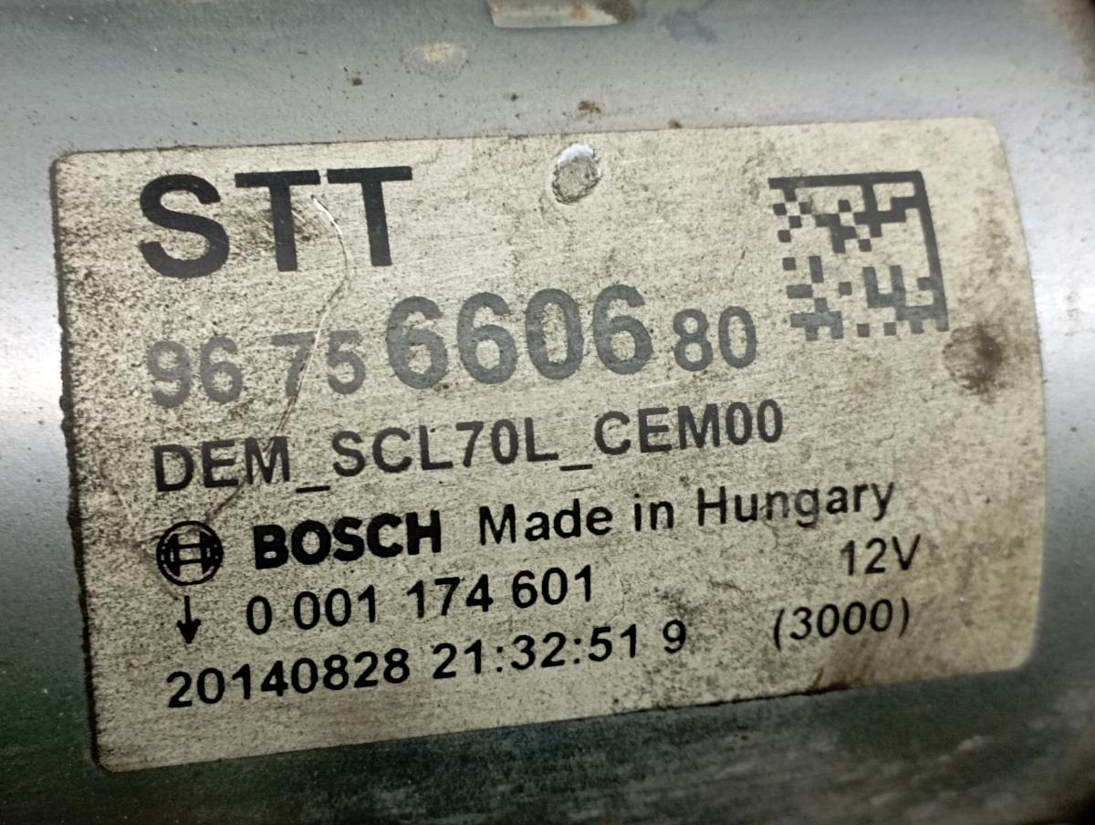 Motor de arranque PEUGEOT 308 II Imagem-3