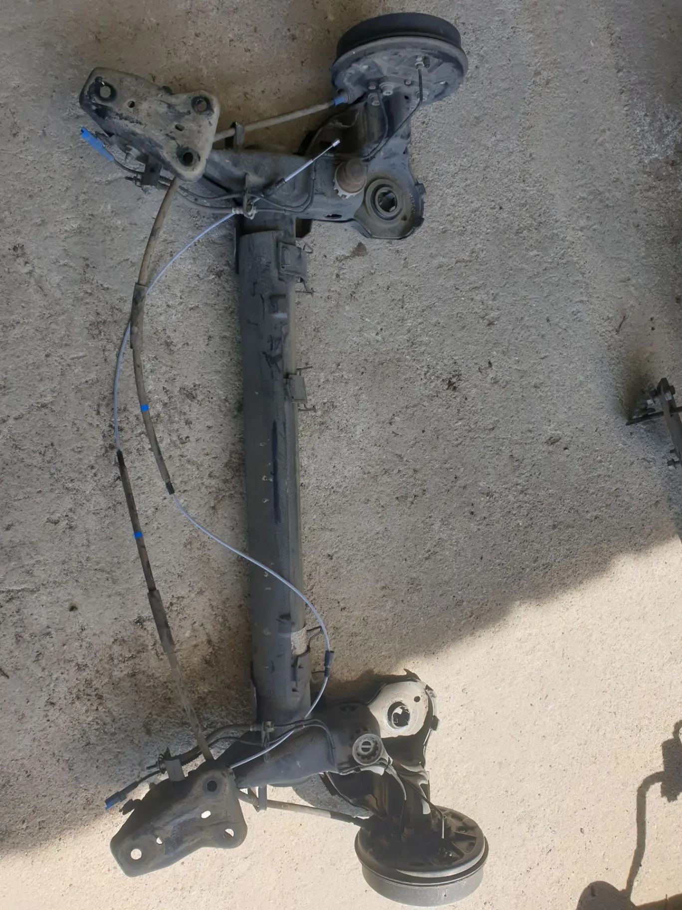 Rear axle with drum brakes CITROËN C3 III (SX)