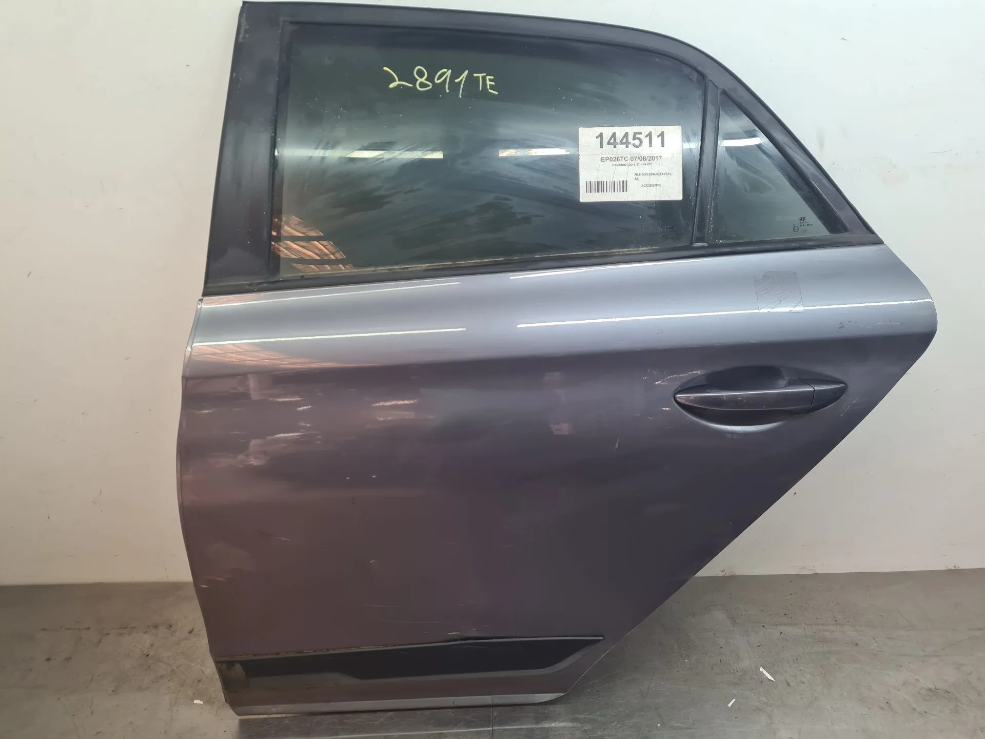 Left rear door HYUNDAI i20 (GB)