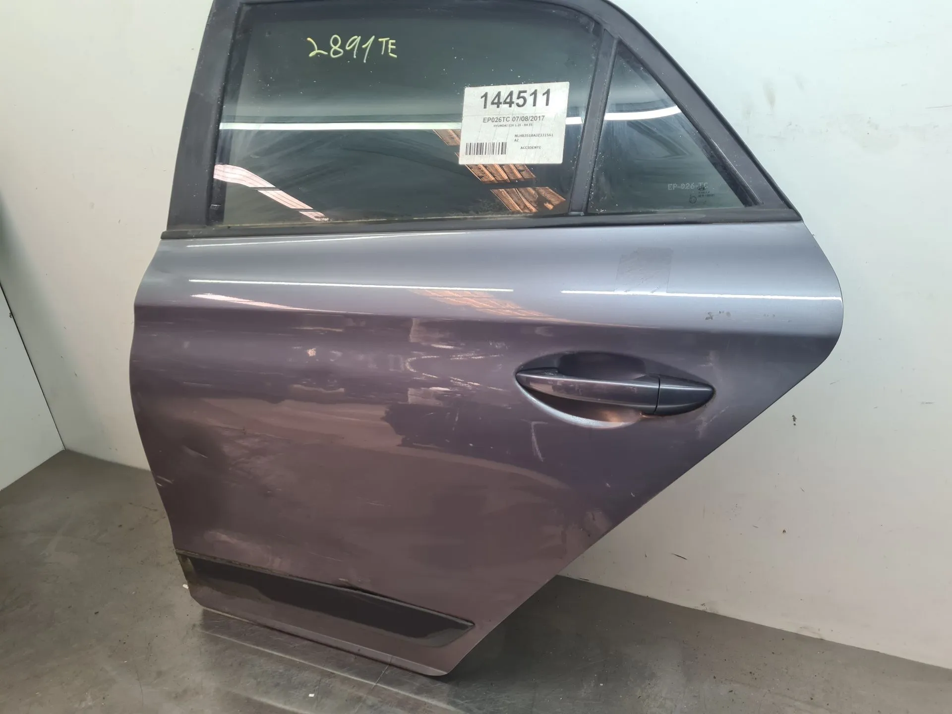 Left rear door HYUNDAI i20 (GB) Imagem-1