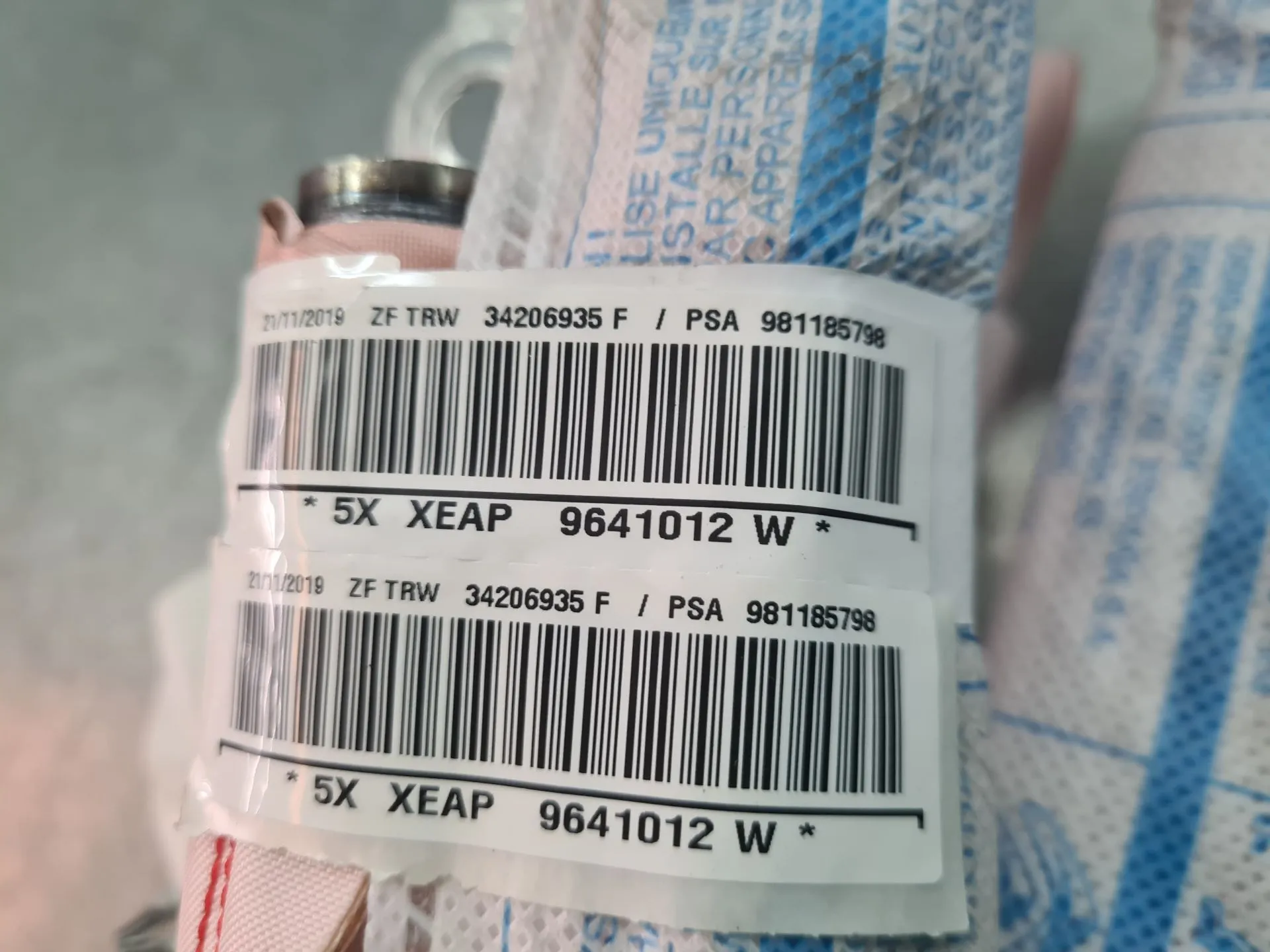 Airbag a Tendina Destra CITROËN C3 III Van (SX_, SY_) Imagem-2