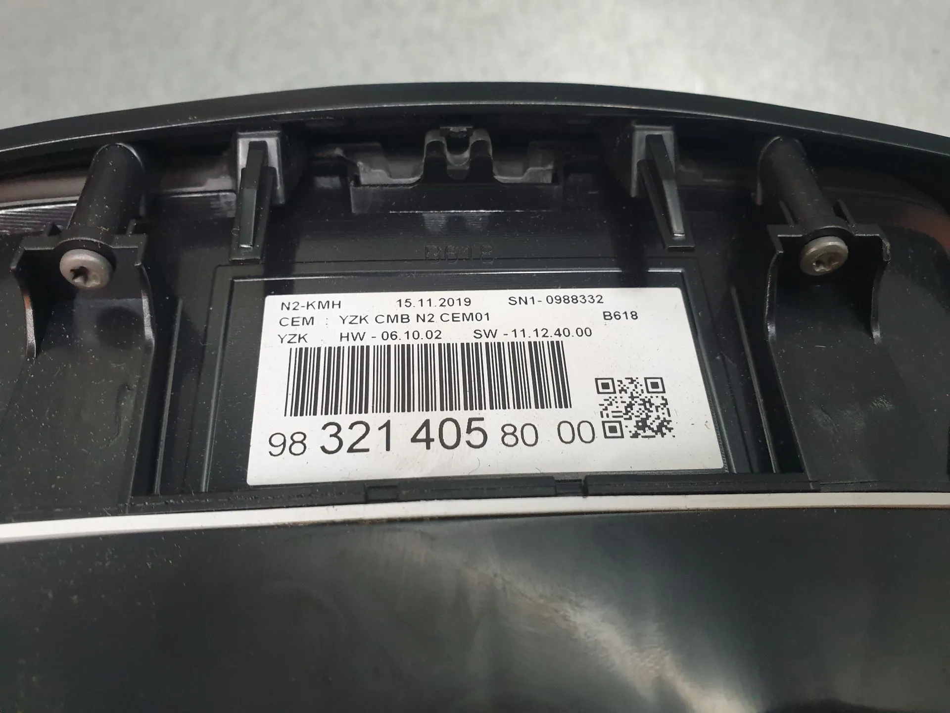 Quadrante / painel de instrumentos CITROËN C3 III Van (SX_, SY_) Imagem-5