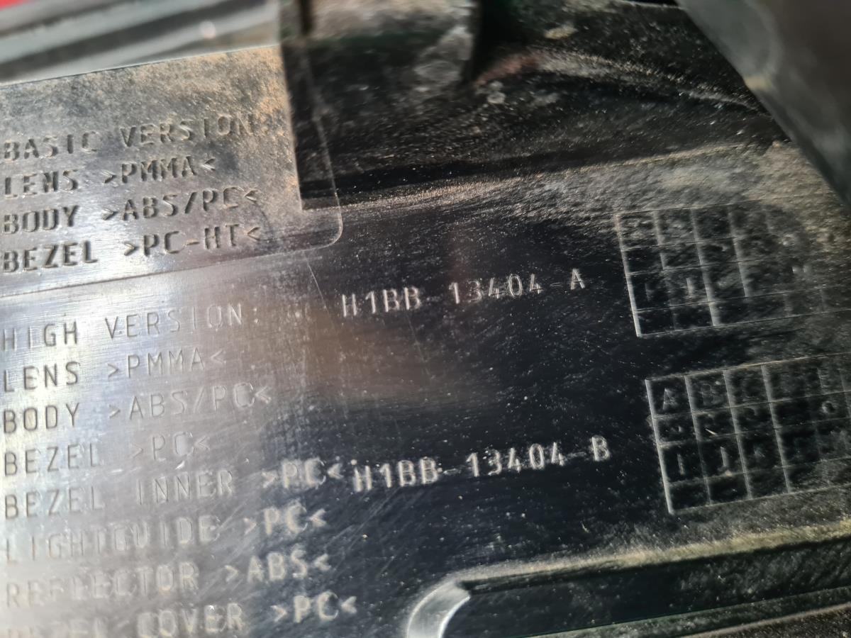 Right Tail light FORD Fiesta VII (HJ, HF) Imagem-5