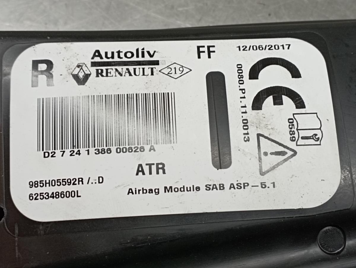 Airbag banco direito RENAULT Clio IV (BH_) Imagem-2