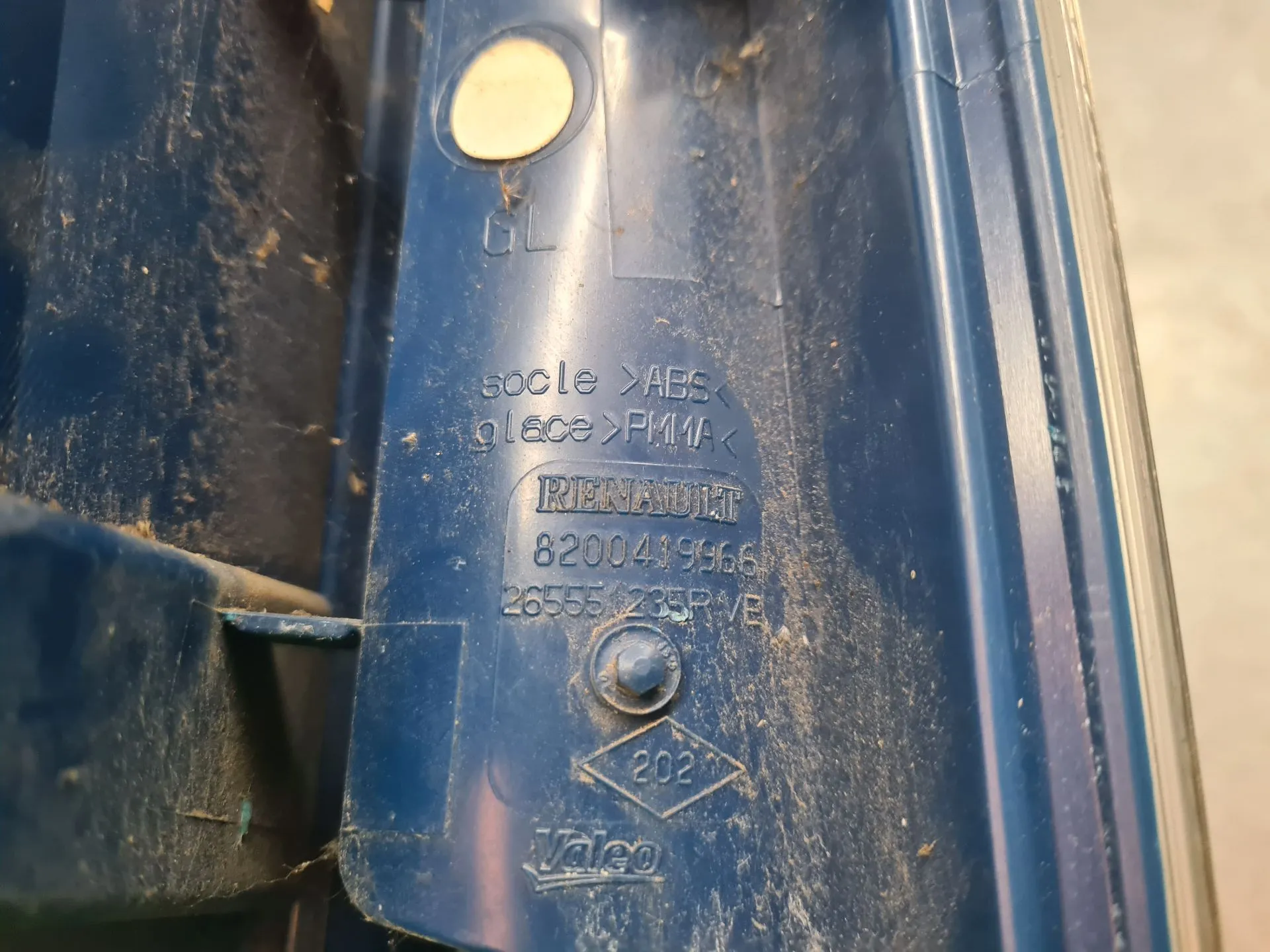 Réflecteur arrière gauche RENAULT Kangoo Express (FW0/1_) Imagem-3