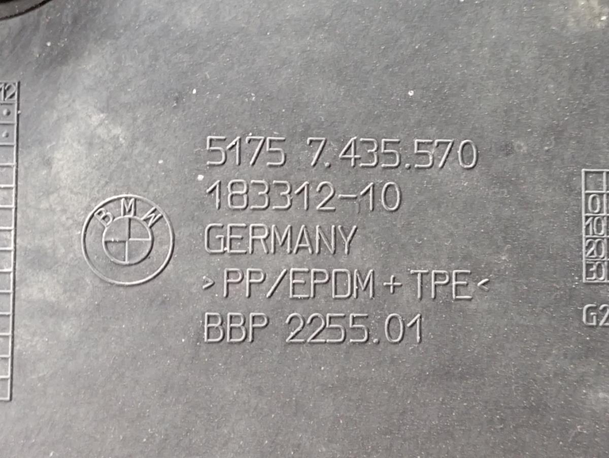 Engine underbody shielding BMW 3 (G20, G80) Imagem-2