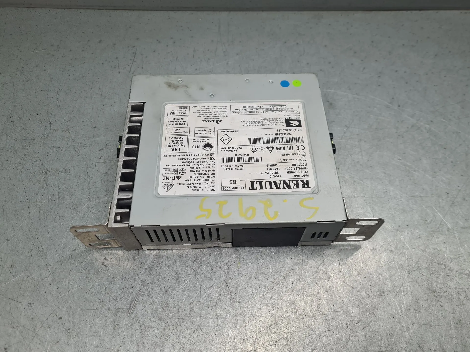 Radio / Autoradio RENAULT Megane IV (B9A/M_)