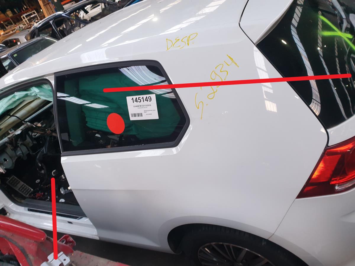 Painel trás esquerdo VOLKSWAGEN Golf VII (5G1, BQ1, BE1, BE2)