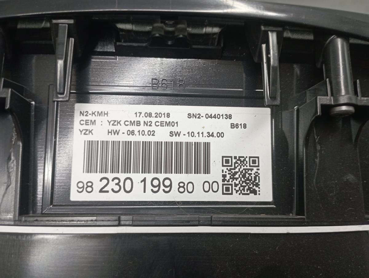 Quadrante / painel de instrumentos CITROËN C3 III (SX) Imagem-3