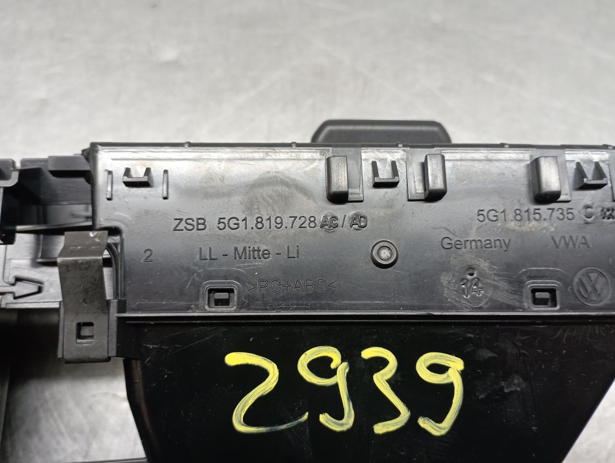 Comportas da chauffage / sofagem VOLKSWAGEN Golf VII (5G1, BQ1, BE1, BE2) Imagem-5