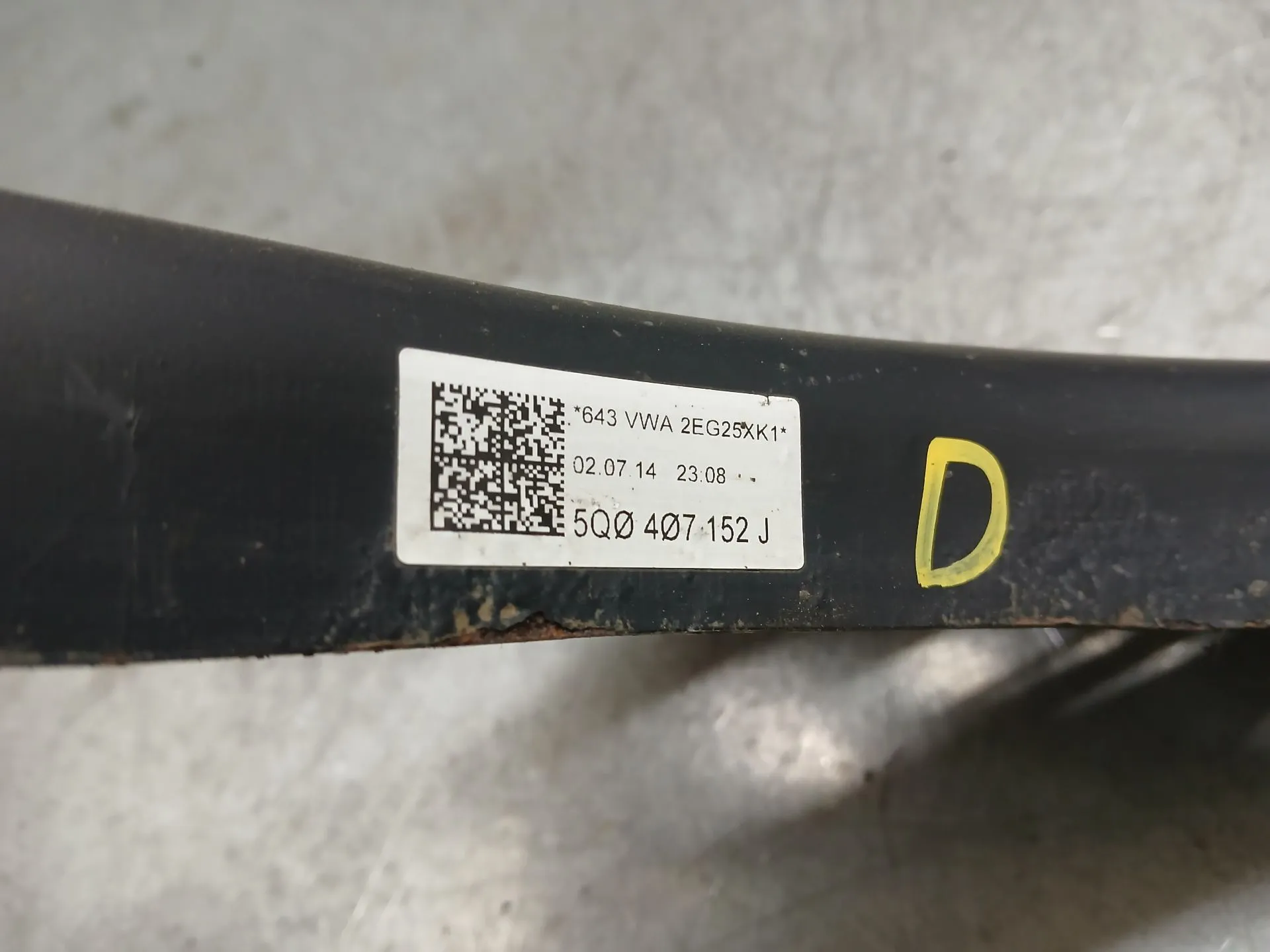 Brazo suspensión delantero derecho VOLKSWAGEN Golf VII (5G1, BQ1, BE1, BE2) Imagem-4