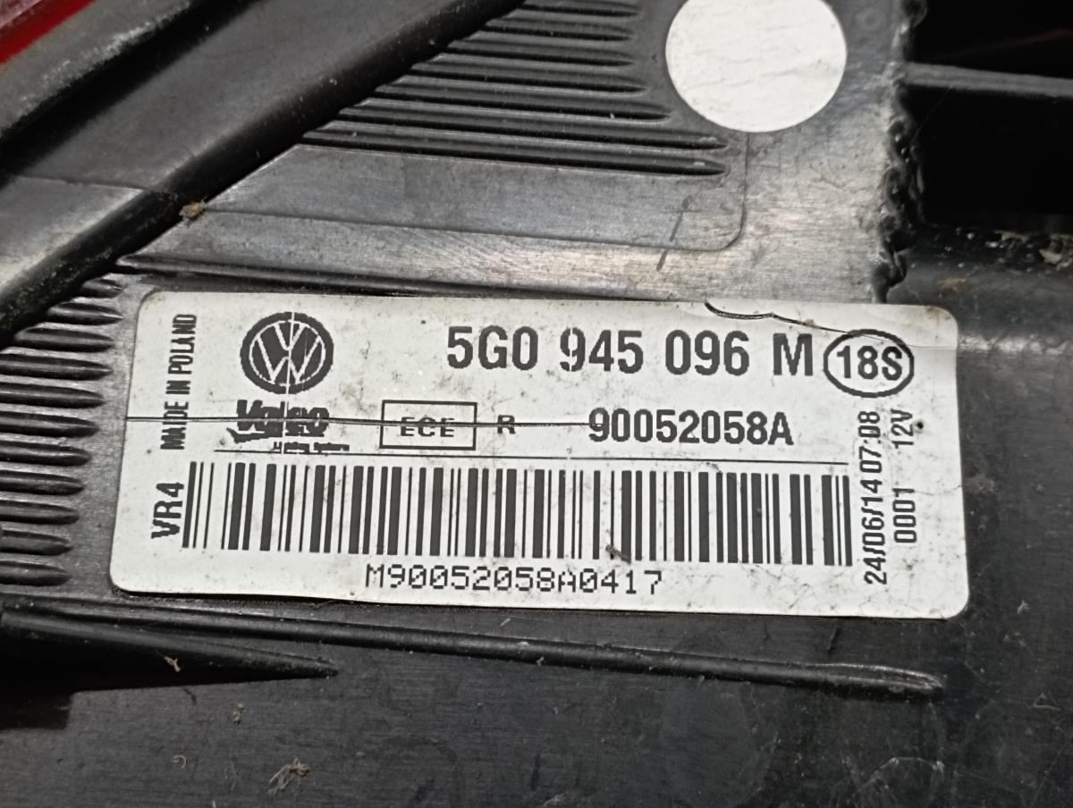 Piloto derecho VOLKSWAGEN Golf VII (5G1, BQ1, BE1, BE2) Imagem-3