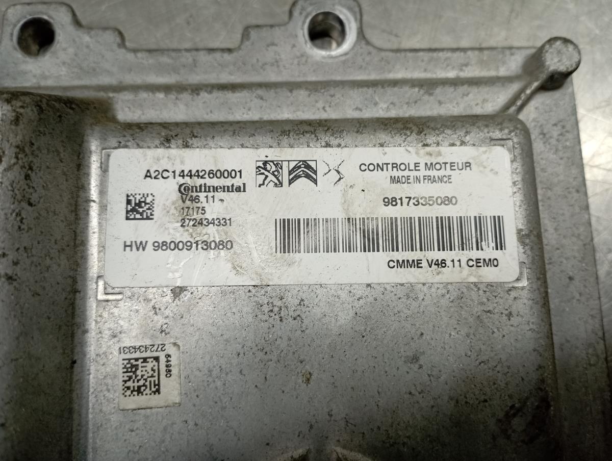 Centralina motor / ECU CITROËN C3 III (SX) Imagem-3