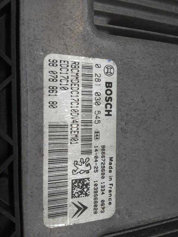 Centralina motor / ECU CITROËN C3 II (SC_) Imagem-3