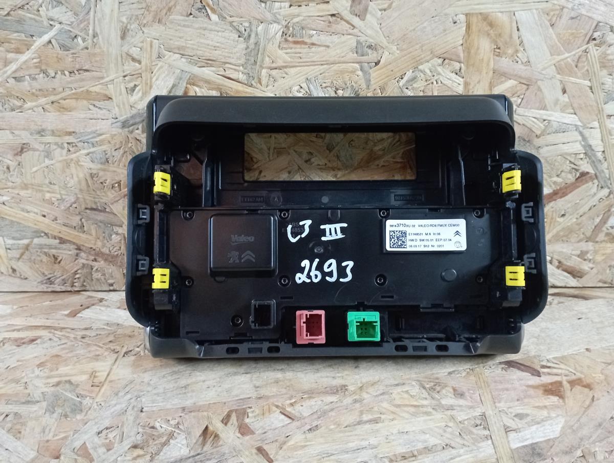 Comando do rádio CITROËN C3 III Van (SX_, SY_) Imagem-1