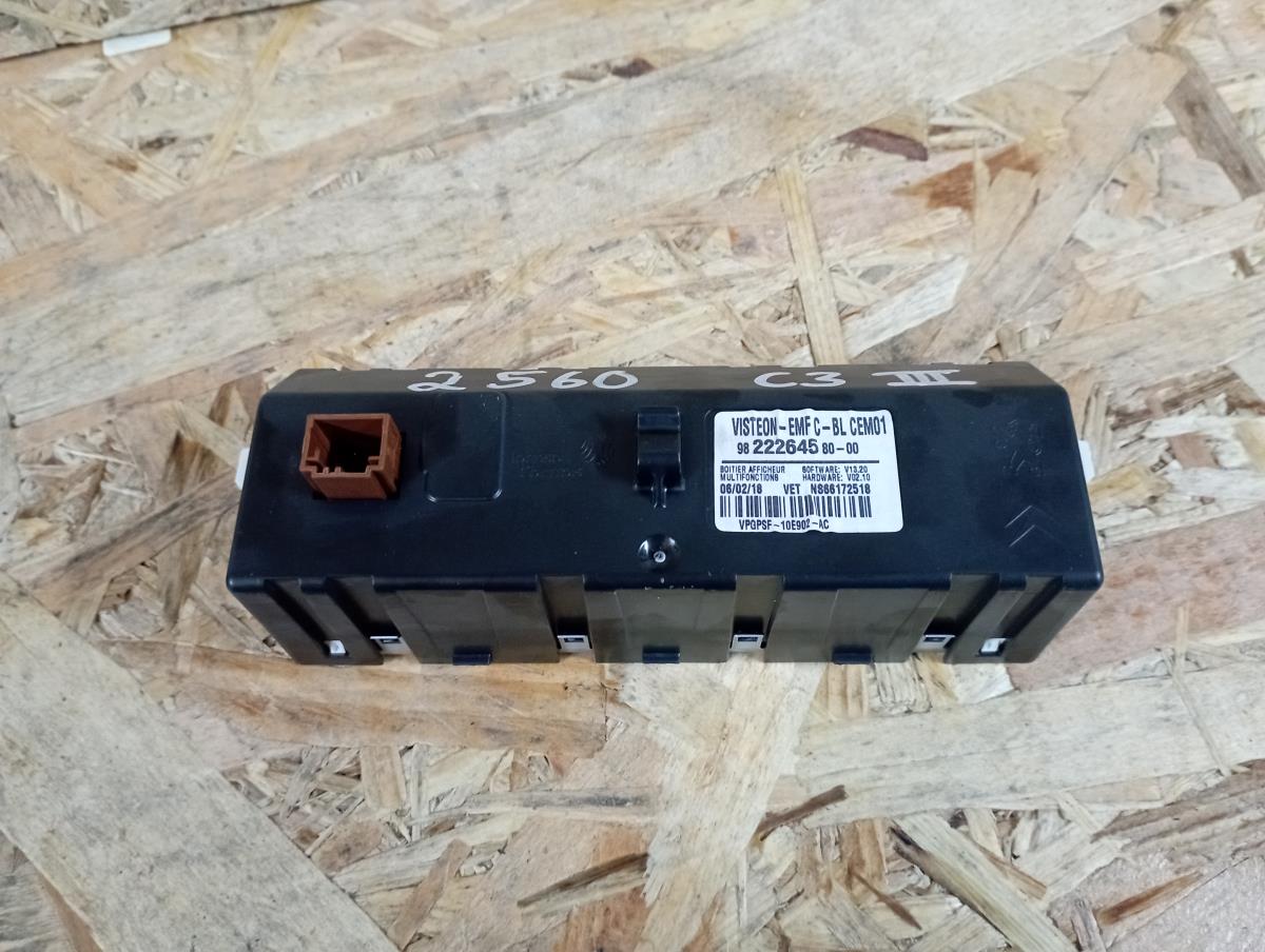 Display Monitor CITROËN C3 III (SX) Imagem-2