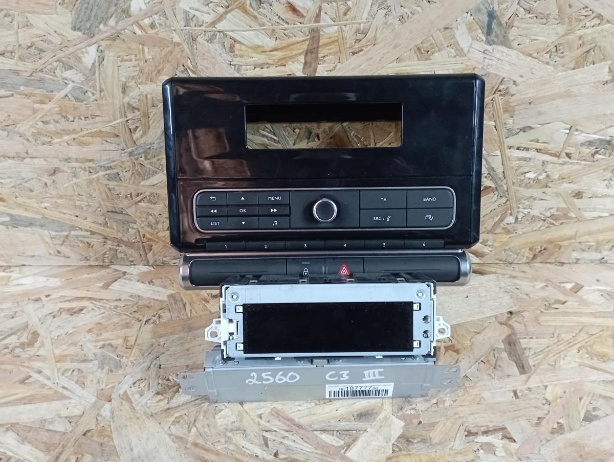 Car radio CITROËN C3 III (SX)