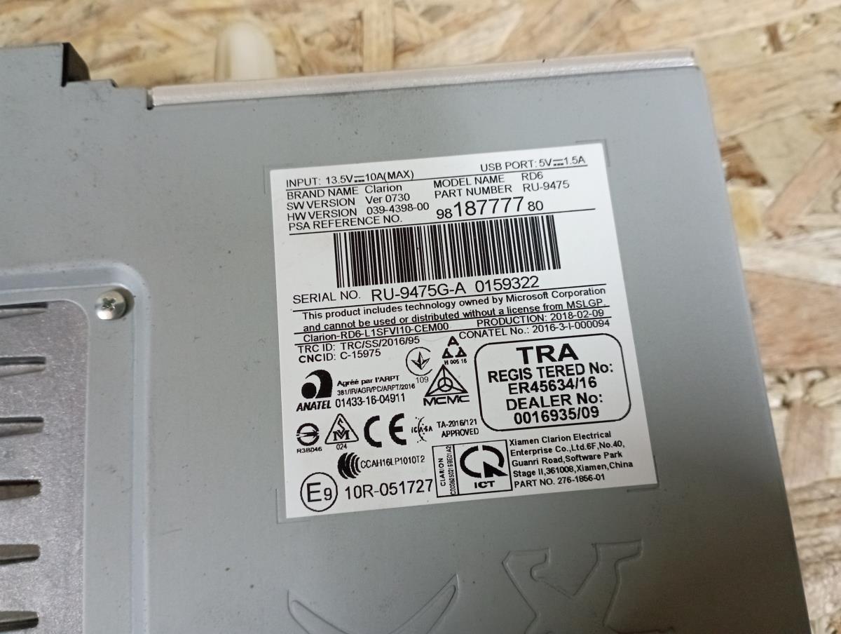 Kit Auto-rádio CITROËN C3 III (SX) Imagem-3