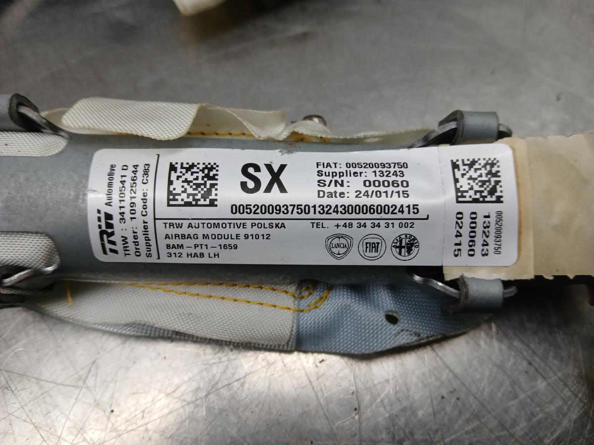 Airbag Cortinha Izquierdo FIAT 500 (312_) Imagem-2