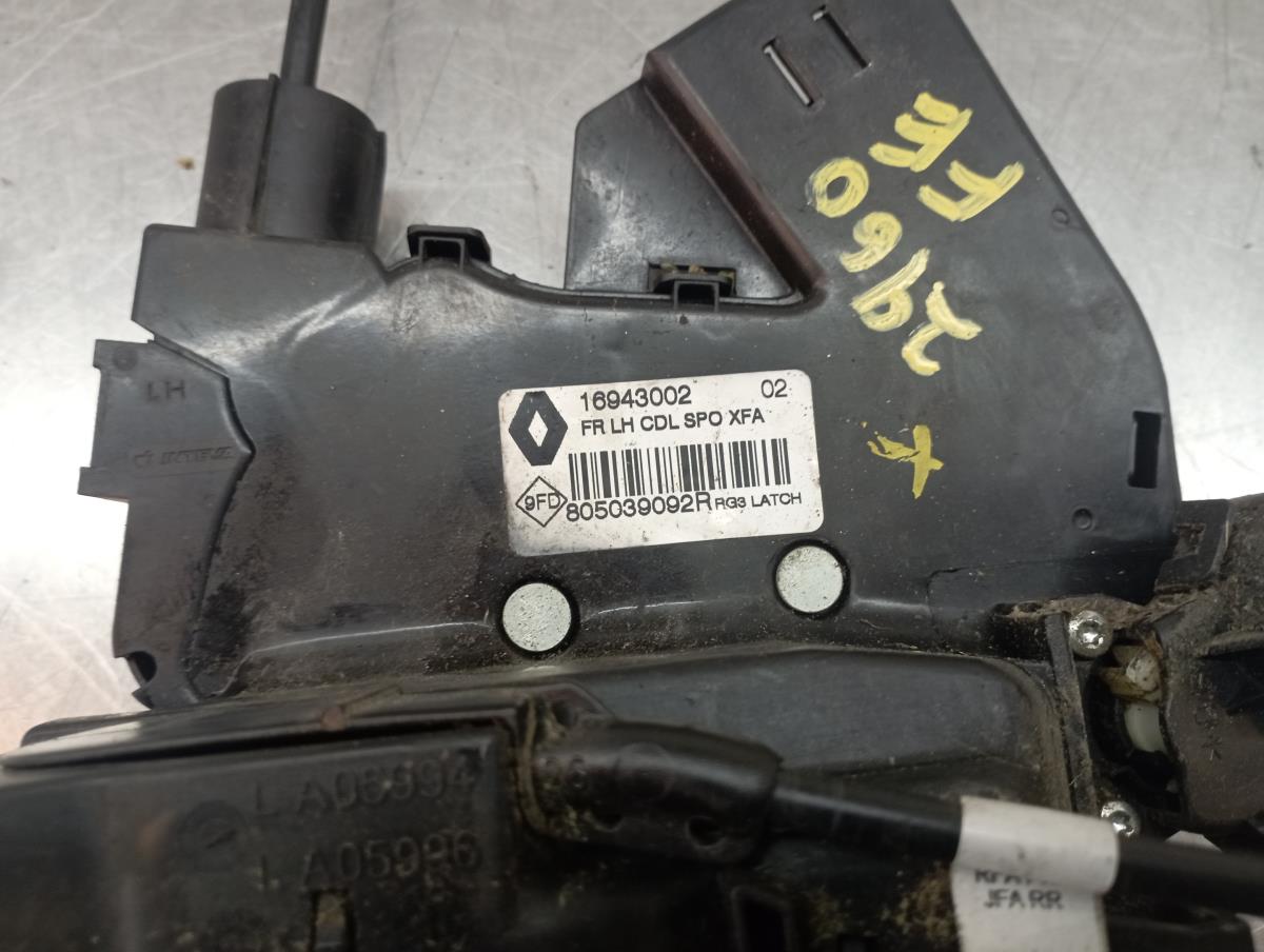 Fechadura / fecho porta frente esquerdo RENAULT Scénic IV (J9_) Imagem-4