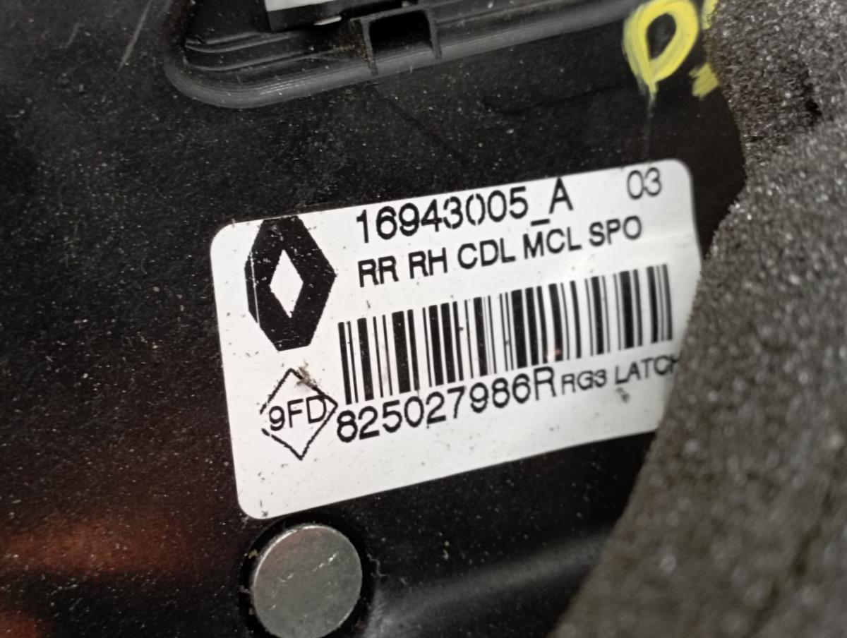 Fechadura / fecho porta trás direito RENAULT Scénic IV (J9_) Imagem-4