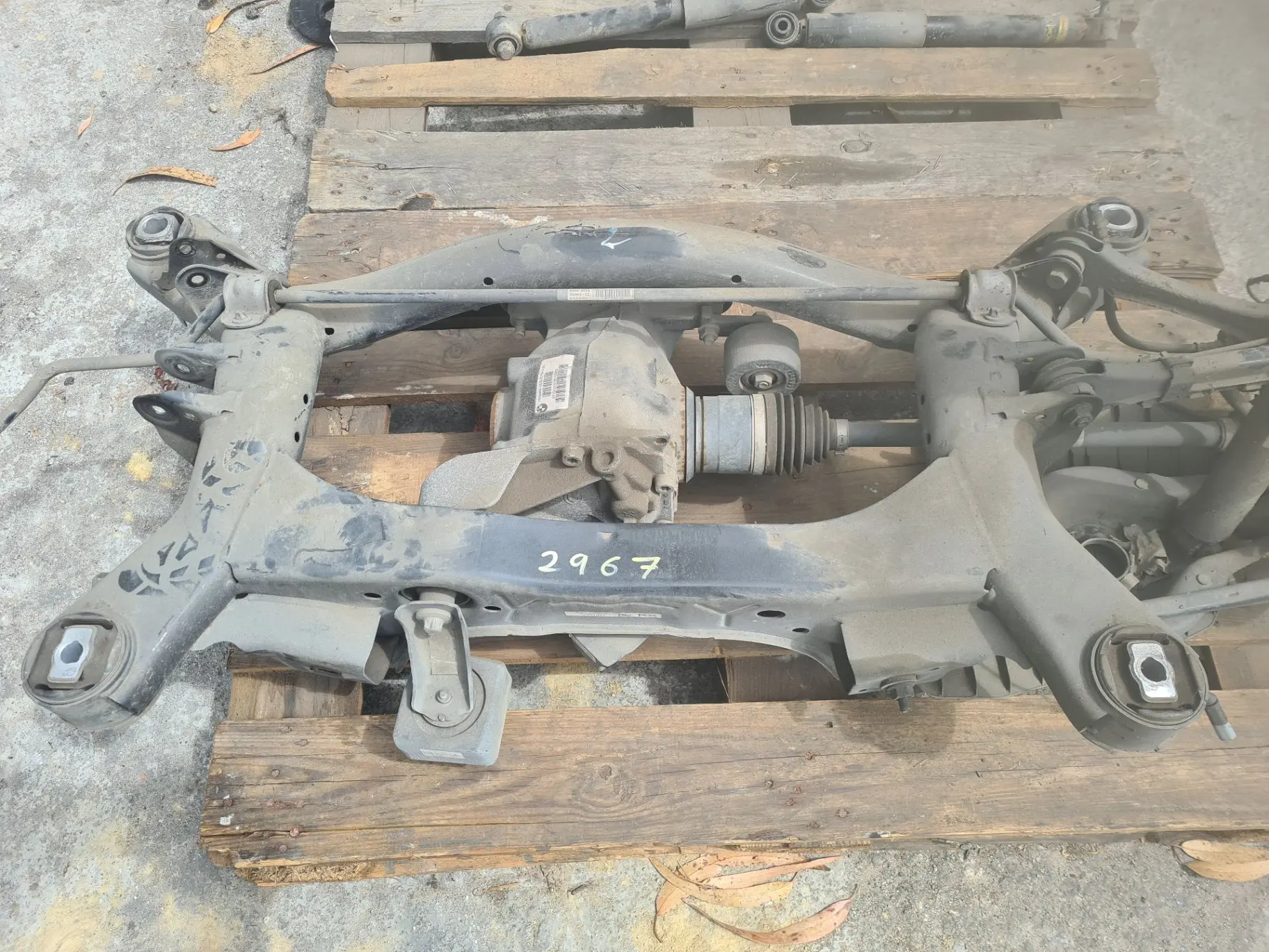 Subchasis trasero BMW 1 (F20)