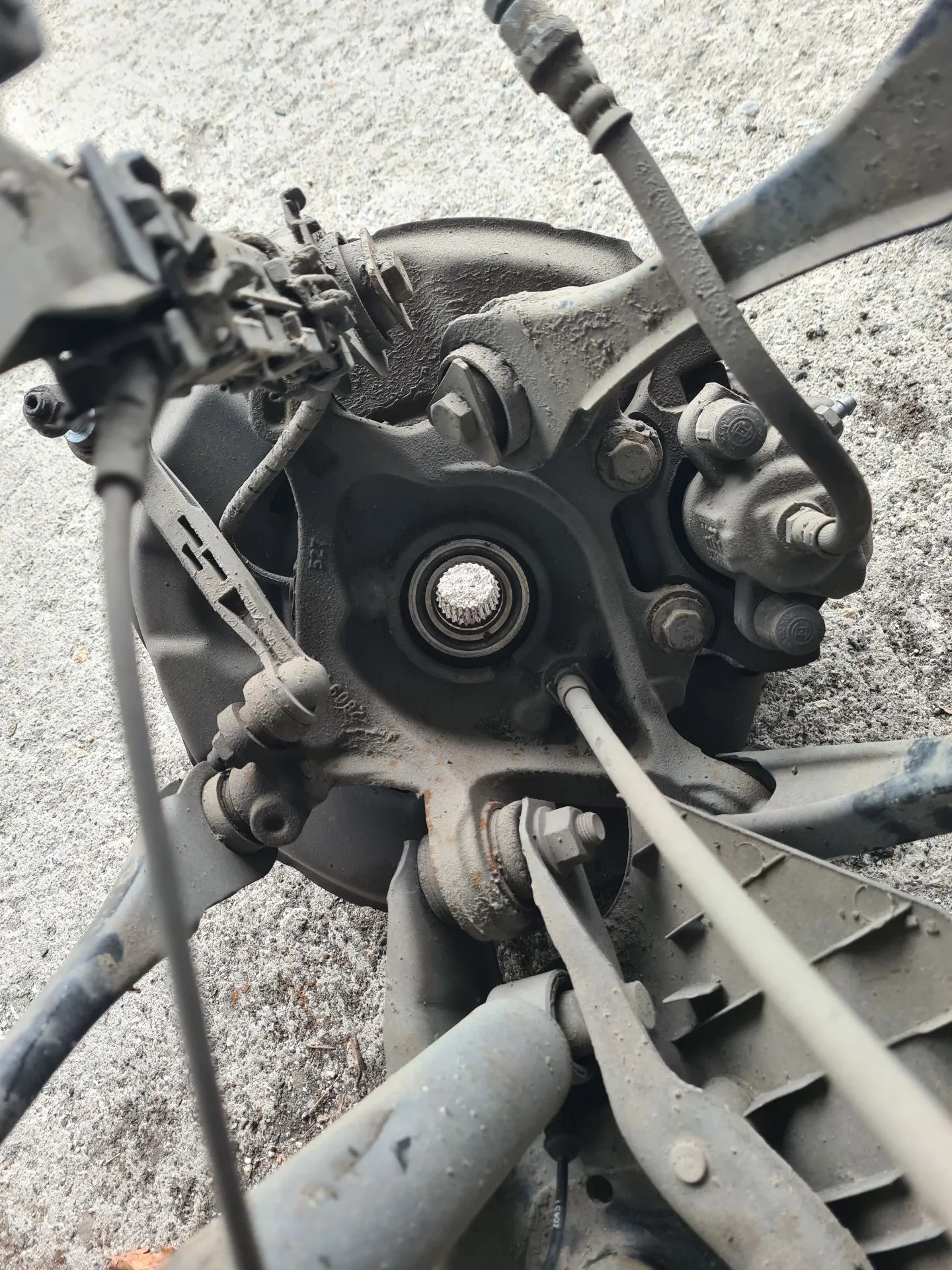 Left rear steering knuckle BMW 1 (F20) Imagem-1