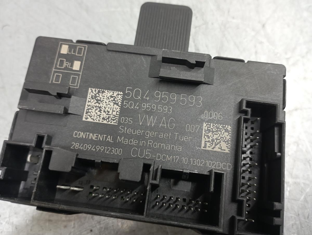 Modulo / Centralina porta anteriore sinistra SKODA Octavia III Break (5E5) Imagem-2