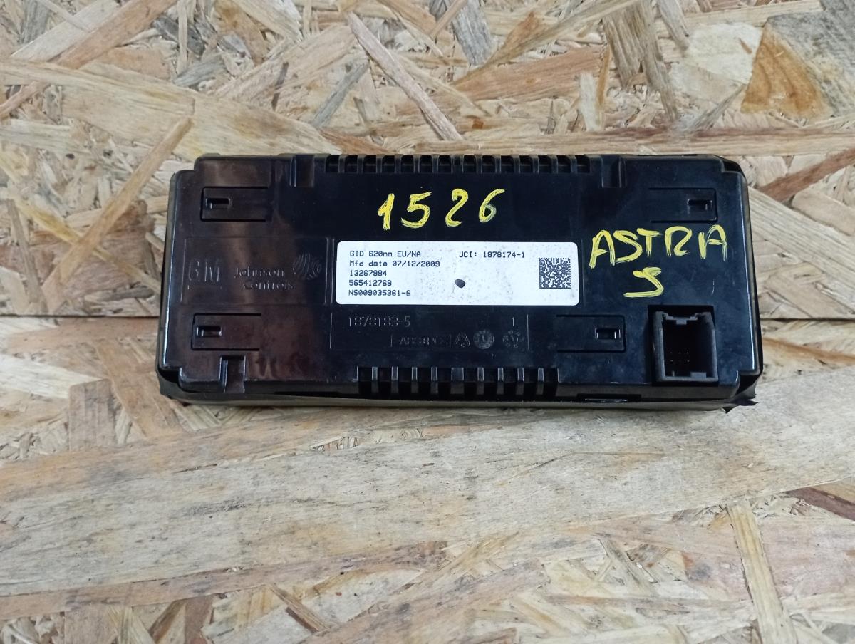 Display Monitor OPEL Astra J Imagem-2